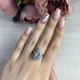 Срібна каблучка з натуральним топазом 5.275ct, вага виробу 4,22 гр (2042587) - зображення 3