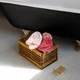 Дерев'яний ящик Gom-light brown (deco-gom-light-brown) TARLINI home - зображення 4