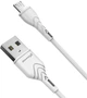 Кабель Grand-X USB-micro USB 3A 1 м White (PM-03W) - изображение 3