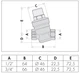 Редуктор тиску води CALEFFI 1/2" (533041) - зображення 2