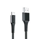Дата кабель USB 2.0 AM to USB-C 1.2m Black Grand-X (FC-12B) - зображення 3