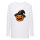 Лонгслив реглан Хелловин 0003 (Halloween) белый (HAL wh 0003) 104 см - изображение 1