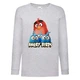Лонгслив реглан Енгрі бердз 3 (Angry Birds) сіра (ANB gr 03) 140 см - зображення 1