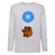 Лонгслив реглан Вінні Пух 013 (Winnie Pooh) сірий (WP gr 013) 116 см - зображення 1