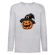 Лонгслив реглан Хелловин 0003 (Halloween) серый (HAL gr 0003) 104 см - изображение 1
