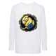 Лонгслив реглан Миньоны (Minions) белый (MS wh 001) 104 см - изображение 1