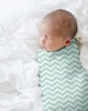 Набор пеленок Cosas Бязь Starfalls Mint Grey Zigzag Mint 80 х 100 2 шт (4822052074640) - изображение 3