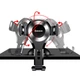 Автодержатель для телефона Baseus Osculum Type Gravity Car Mount Black + Silver (SUYL-XP0S) - изображение 2