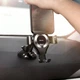 Автодержатель для телефона Baseus Osculum Type Gravity Car Mount Black + Silver (SUYL-XP0S) - изображение 4
