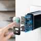 Мережевий зарядний пристрій Baseus Speed PPS Smart Shutdown & Digital Display Touch Charger C+U 45W EU Black (CCFSEU907-01) - зображення 7