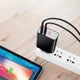 Мережевий зарядний пристрій Baseus Speed PPS Smart Shutdown & Digital Display Touch Charger C+U 45W EU Black (CCFSEU907-01) - зображення 10
