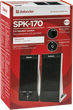 Акустика Defender 2.0 SPK-165/SPK-170 4W USB Black (65165) (5780611) - зображення 2