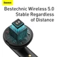 Беспроводные Bluetooth наушники Baseus Encok TWS W05 с функцией беспроводной зарядки Qi Черный - изображение 9