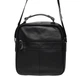Чоловіча шкіряна сумка на плече Borsa Leather натуральна шкіра чорна 54462 - зображення 3