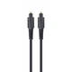 Кабель мультимедійний Optical Toslink 1.0m black Cablexpert (CC-OPT-1M) - зображення 1