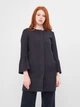 Пальто осеннее женское H&M S68546 38 Темно-синее (2600001558876) - изображение 1