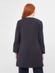 Пальто осеннее женское H&M S68546 38 Темно-синее (2600001558876) - изображение 2