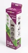 Сетевой фильтр Maxxter SPM3-G-10G 3 м 3 розеток White - изображение 2