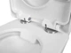 Унитаз NEWARC Life Rimless 9823W-M с сиденьем Soft Close дюропласт белый матовый (9823W-M) - изображение 10