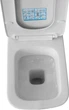 Унитаз-компакт CERASTYLE Duru 028800 c вертикальным сливом + сиденье Slim Soft Close 9SC1143001 - изображение 5