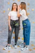 Джинсы A-yugi Jeans 158 см Темно-серый (2125000705446) - изображение 3