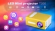 Проектор Led Projector T300 Мини проектор портативный мультимедийный - изображение 2