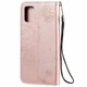 Чохол-книжка з малюнком UniCase Butterfly Pattern для Samsung Galaxy A51 (А515) - Rose Gold - зображення 4