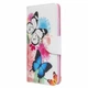 Чохол з малюнком Deexe Color Wallet для Samsung Galaxy A51 (А515) - Vivid Butterflies - зображення 2