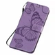 Чохол-книжка з малюнком UniCase Butterfly Pattern для Samsung Galaxy A51 (А515) - Purple - зображення 6
