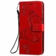Чохол-книжка з малюнком UniCase Butterfly Pattern для Samsung Galaxy A51 (А515) - Red - зображення 3