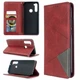Чехол-книжка с кармашками UniCase Geometric Pattern для Xiaomi Redmi Note 8T - Red - изображение 1