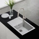 Кухонная мойка гранит VENTOLUX Silvia Gray Granite (2059765957294) - изображение 6