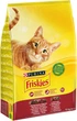 Сухой корм для взрослых кошек Purina Friskies с говядиной, курицей и овощами 1.5 кг (7613033923005) - изображение 1
