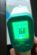 Бесконтактный электронный инфракрасный термометр тела infrared thermometer ZDR-100 - изображение 7