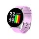Розумний Фітнес браслет Smart Band B12 Тонометр бузковий - зображення 1