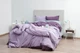 Простынь на резинке Loftline Перкаль Lavanda 180x200x35 см - изображение 6