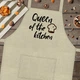 Фартук с надписью Queen of the kitchen (Королева кухни) 75x51 см - изображение 2