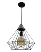 Светильник потолочный подвесной 100lamp Loft Е-27, планка, металл, черный (NL 0541) - изображение 1
