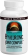 Хондропротектор для суставов Source Naturals Hyaluronic Acid with Glucosamine, Chondroitin and MSM 60 таблеток (21078018933) - изображение 3