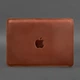 Стильний шкіряний чохол для MacBook Pro 15"-16"(2020) BlankNote BN-GC-8-k-kr Світло-коричневий - зображення 3