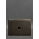 Кожаный чехол для ноутбука MacBook 14 из натуральной кожи Crazy Horse защитный для MacBook Pro 14, темно-коричневый 58620 - изображение 1