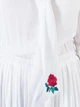 Повседневное платье с юбкой-плиссе Unique 21 LPD1-30 S (37299S) Белый - изображение 4