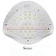 Лампа для маникюра Nail Lamp SUN X Plus 120W для покрытия ногтей гель лаком, гелем UV/LED White - изображение 2
