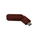 USB флешка Shandian овальная выкидная деревянная, махагон 16GB - изображение 3