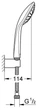 Душовий гарнітур GROHE Euphoria 110 MONO 27354000 - зображення 3
