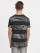 Мужская футболка LC Waikiki с серым лиственным принтом S Черная (LCW T-shirt -2768-0) - изображение 2