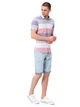 Чоловіча сорочка LC Waikiki в червону і синю смужку M Біла ( LCWShirt-2785-1) - зображення 3