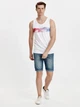 Чоловіча майка Lc Waikiki з яскравим принтом Los Angeles XXL Біла (LCW T-shirt -2773-4) - зображення 3