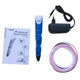 3D-ручка MYRIWELL RP100A Blue + 9 метров ABS пластика и Трафареты - изображение 8