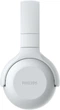 Słuchawki Philips UpBeat TAUH202 Over-Ear Wireless Mic White (TAUH202WT/00) - obraz 2